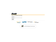 Tablet Screenshot of itech.stisd.net
