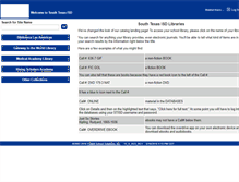 Tablet Screenshot of catalog.stisd.net